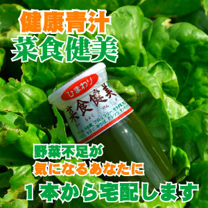 健康青汁　菜食健美　一本から宅配します