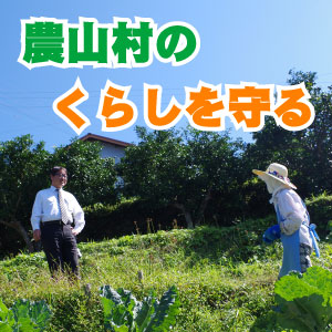 健康青汁　菜食健美で農山村の暮らしを守る